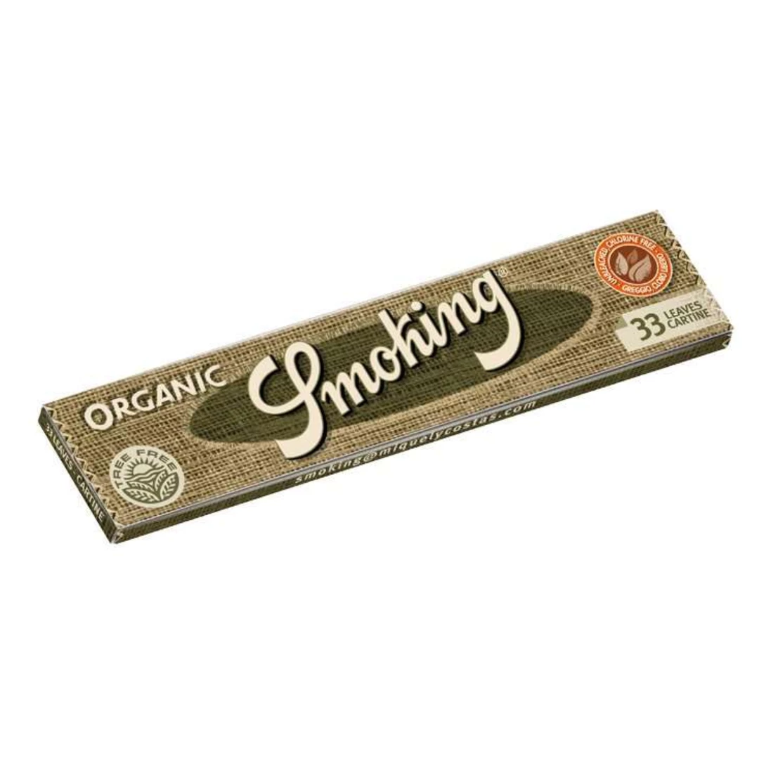 Smoking Organic Rolling Papers - King Size 1 Smoking Organic Rolling Papers - King Size