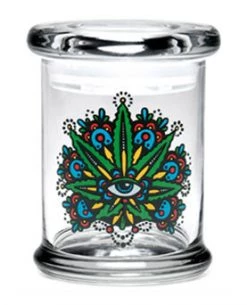 420 Science Medium Pop-Top 420 Jar - Available In A Variety Of Styles
