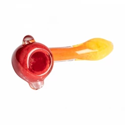 Tri-Color Sherlock Fritter Pipe By Red Eye Glass Pipes