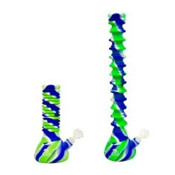 Water Pipes Lit Silicone Extendable Bong