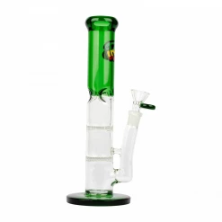 IRie Turks Straight Tube Bong With Double Percs
