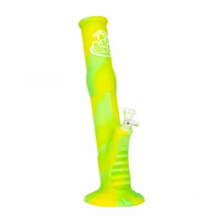 Water Pipes Lit Silicone Bent Neck 13.5