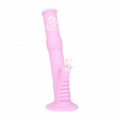 Water Pipes Lit Silicone Bent Neck 13.5