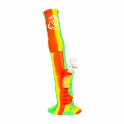 Water Pipes Lit Silicone Bent Neck 13.5