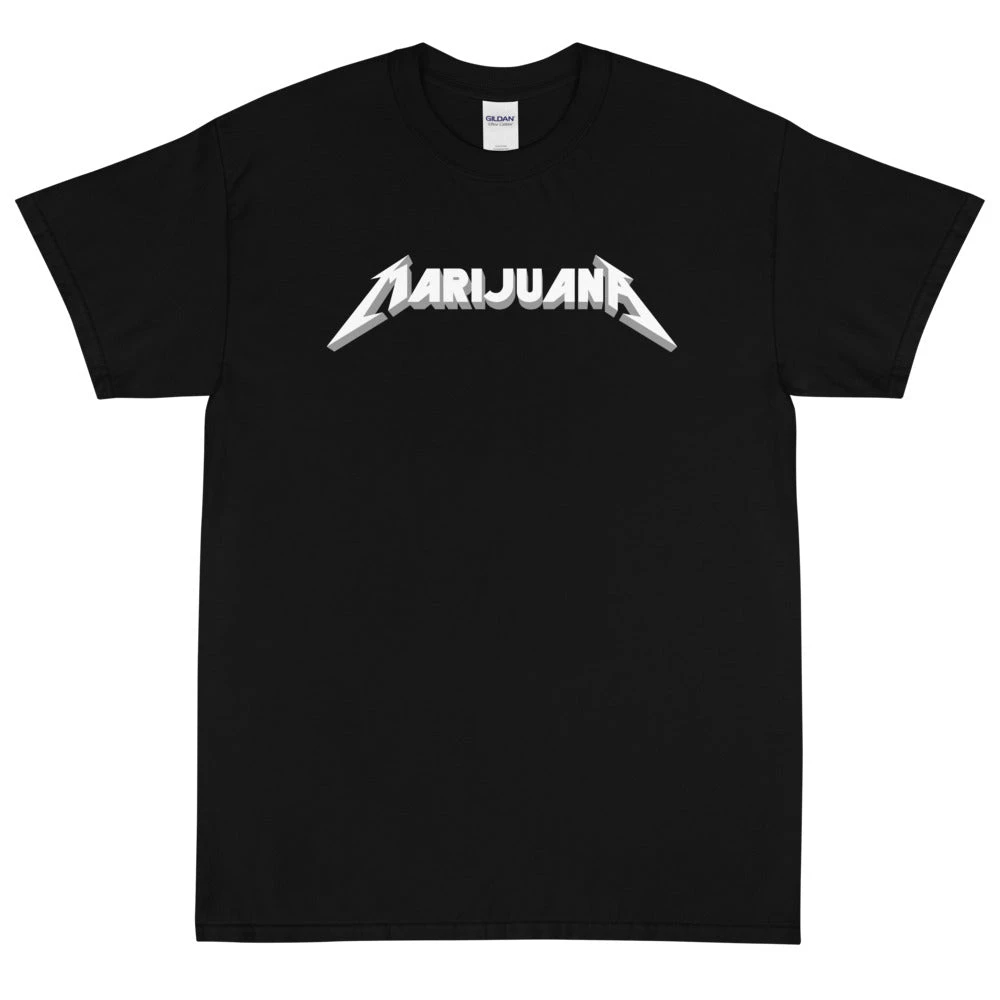WEEDY CLOTHING Marijuana Heavy Metal T-Shirt 2 WEEDY CLOTHING Marijuana Heavy Metal T-Shirt