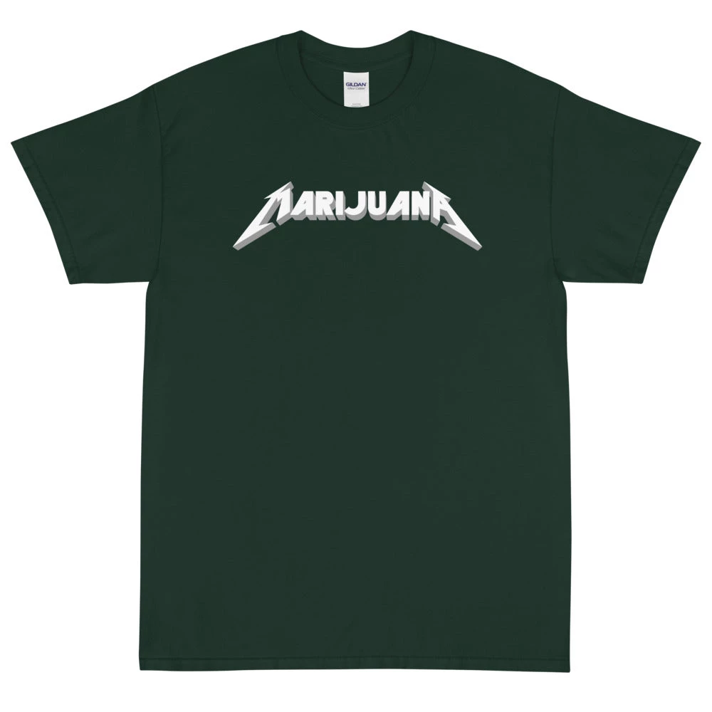 WEEDY CLOTHING Marijuana Heavy Metal T-Shirt 4 WEEDY CLOTHING Marijuana Heavy Metal T-Shirt