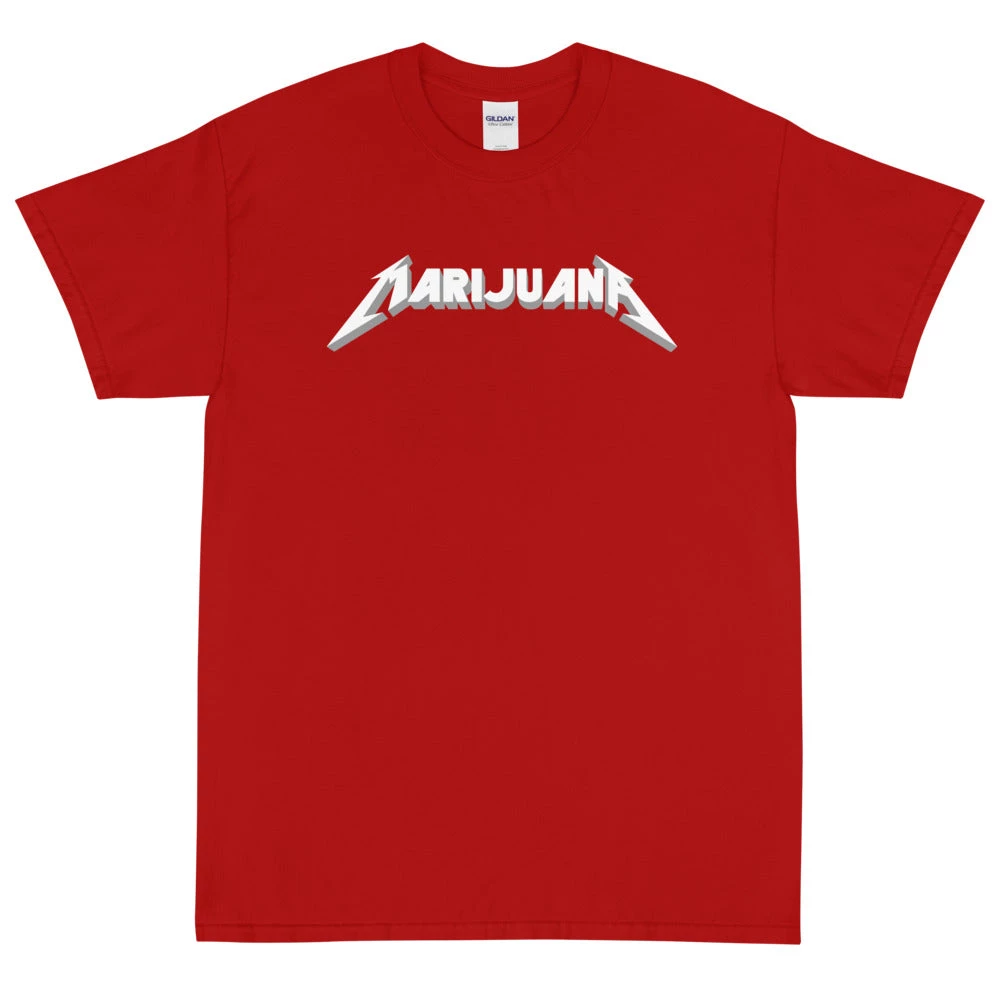 WEEDY CLOTHING Marijuana Heavy Metal T-Shirt 5 WEEDY CLOTHING Marijuana Heavy Metal T-Shirt