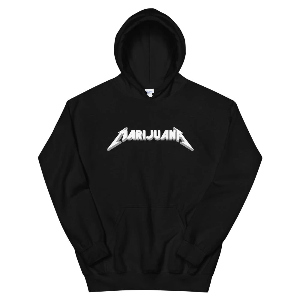 WEEDY CLOTHING Marijuana Heavy Metal Hoodie 2 WEEDY CLOTHING Marijuana Heavy Metal Hoodie