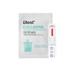 ÜTest+ Cocaine Strip Test (300ng/ml) Detox