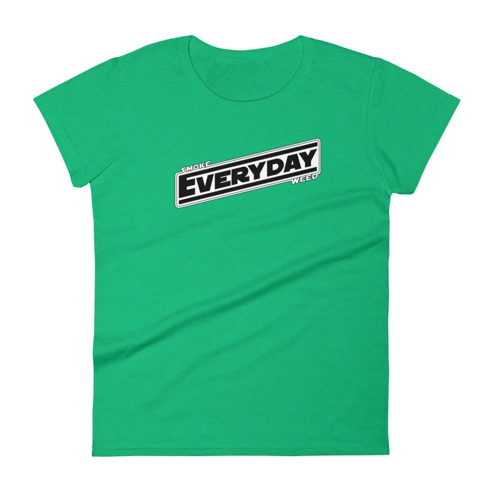 WEEDY CLOTHING Smoke Weed Everyday T-Shirt - Woman's 10 WEEDY CLOTHING Smoke Weed Everyday T-Shirt - Woman's