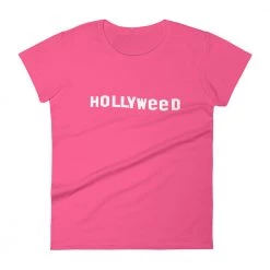 WEEDY CLOTHING Hollyweed T-Shirt - Woman's