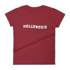 WEEDY CLOTHING Hollyweed T-Shirt - Woman's