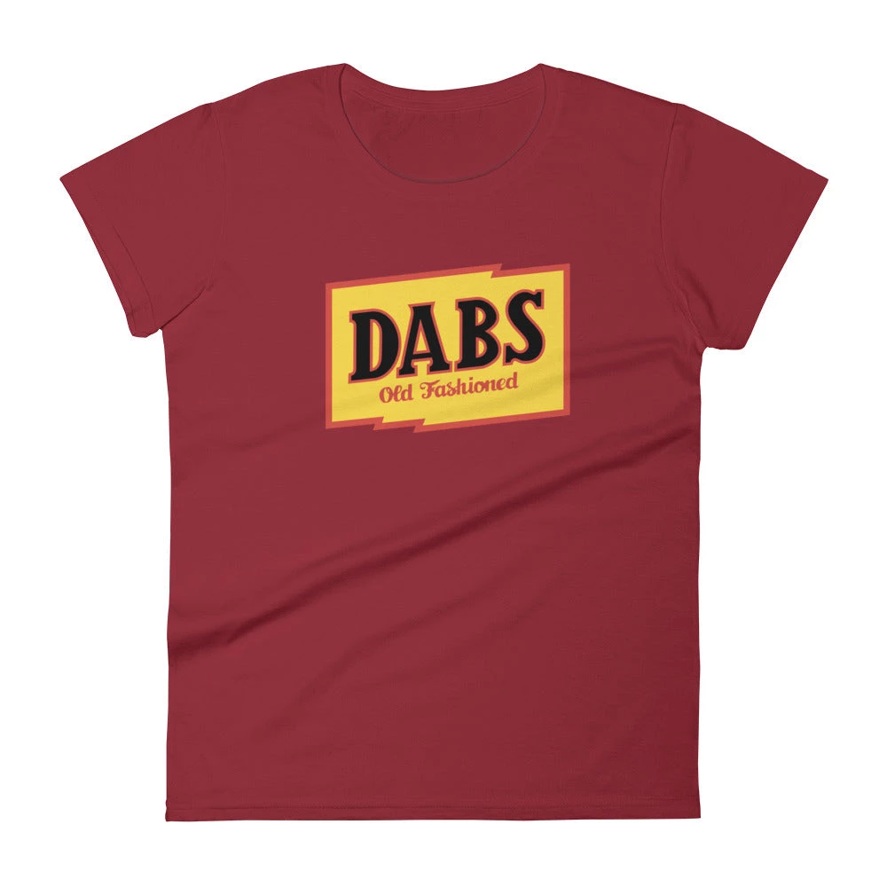 WEEDY CLOTHING Dabs Old Fashioned T-Shirt - Woman's 6 WEEDY CLOTHING Dabs Old Fashioned T-Shirt - Woman's