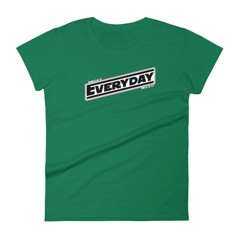 WEEDY CLOTHING Smoke Weed Everyday T-Shirt - Woman's 8 WEEDY CLOTHING Smoke Weed Everyday T-Shirt - Woman's