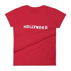 WEEDY CLOTHING Hollyweed T-Shirt - Woman's
