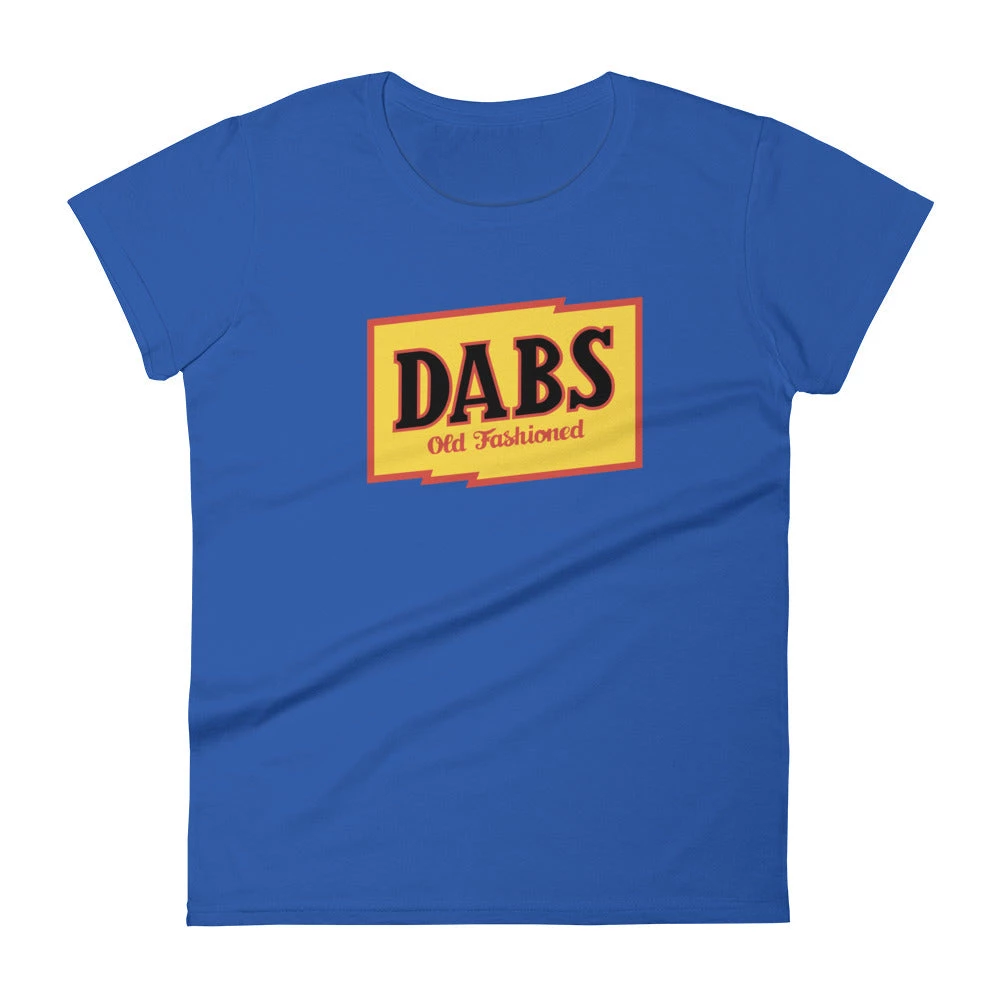 WEEDY CLOTHING Dabs Old Fashioned T-Shirt - Woman's 1 WEEDY CLOTHING Dabs Old Fashioned T-Shirt - Woman's