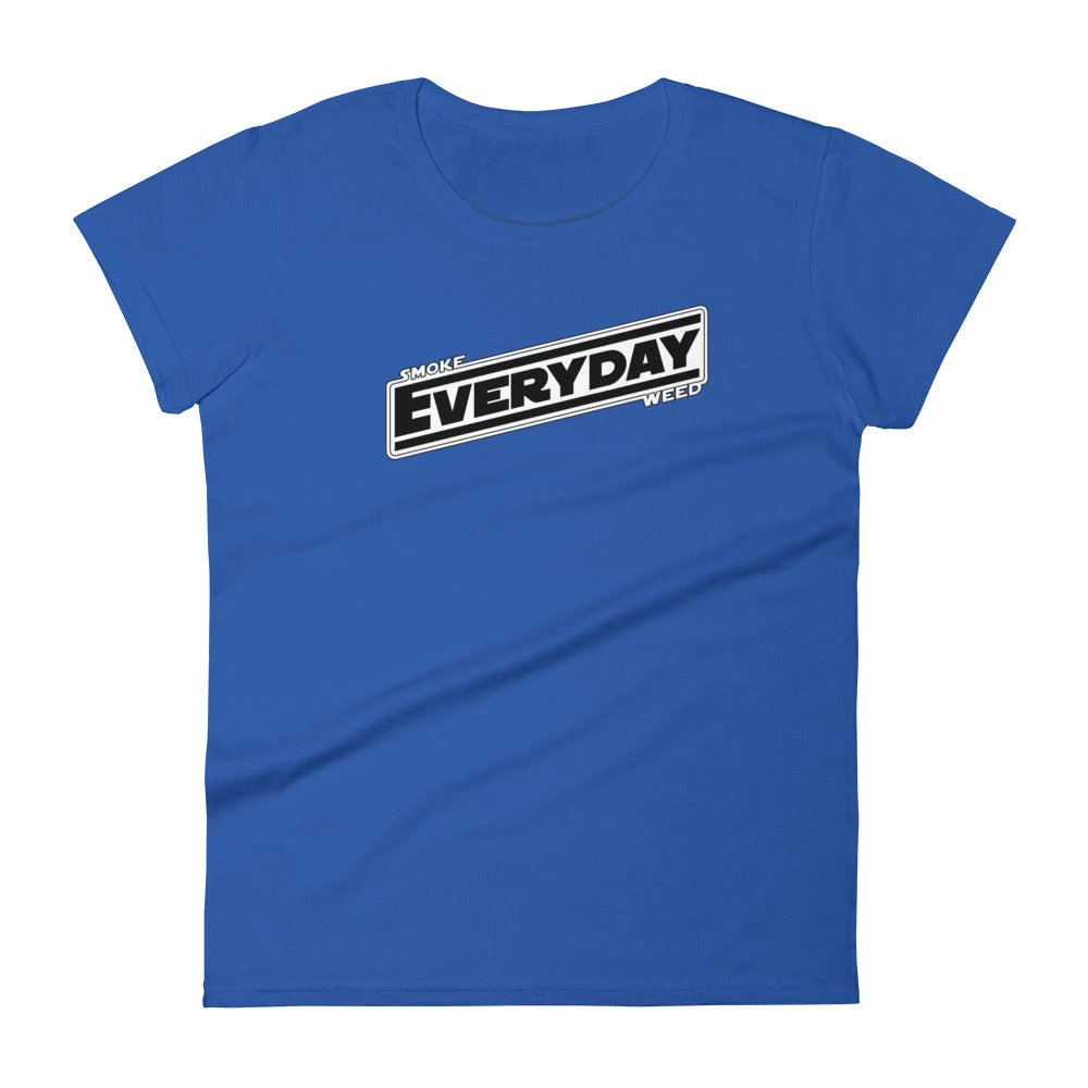 WEEDY CLOTHING Smoke Weed Everyday T-Shirt - Woman's 7 WEEDY CLOTHING Smoke Weed Everyday T-Shirt - Woman's